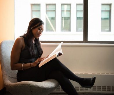 A studying girl 1